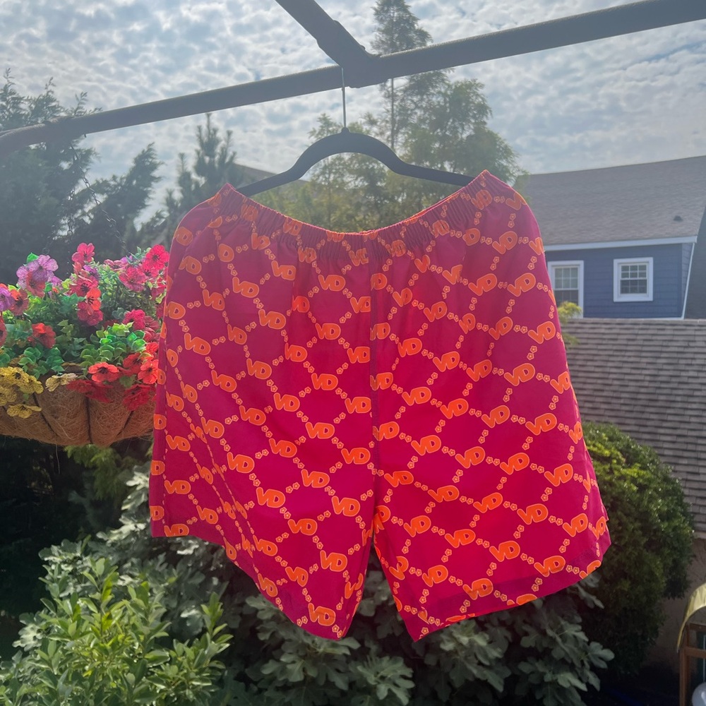 Vandy the Pink, Pink and Orange Swim Short
